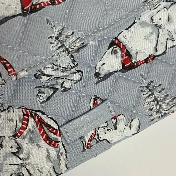 Vera Bradley Bears print cosmetic-brushes bag - Picture 8 of 10